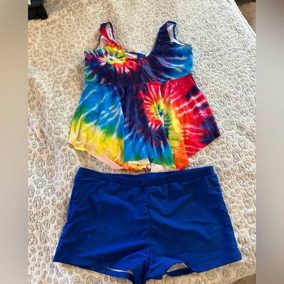 NWOT Esprelia Womens Plus Size 22W Tankini Set - Picture 8 of 8